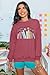 ALLTB Book Sweatshirts Women It’s a Good Day to Read Book Graphic Shirt Bookish Teacher Reading Pullover Long Sleeve Top Pink