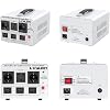 LVYUAN 3000W Watt Voltage Transformer Converter Step Up/Down Converter 110/120 Volt - 220/240 Volt with 3 US&2 EU&1 Universal Outlet and CE Certified,Circuit Break Protection