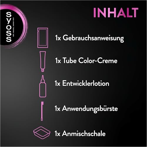 Syoss Augenbrauen Kit Augenbrauenfarbe 5-1 Hellbraun Stufe 3 (17 ml), Augenbrauen färben für einen natürlichen Look und ein langanhaltendes Ergebnis