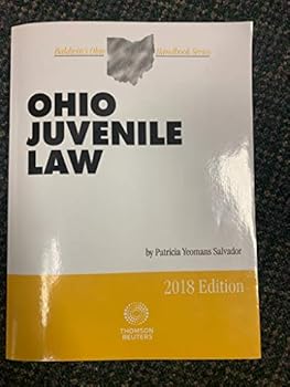 Paperback Bunko Ohio Juvenile Law 2018 Edition Book