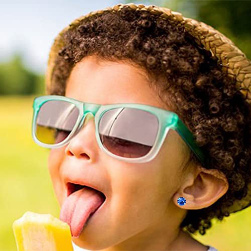 Spiritlele 12 Pairs Colors Crystal Magnetic Earrings Set Fake Stud Earrings Clip on Non Piercing Earrings Pack Unisex