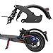 MotuTech Kit Amortisseur de Suspension Arrière pour Xiaomi Mi Electric Scooter 3 Trottinette Electrique + Garde-Boue Arrière + Feu arrière (Noir)