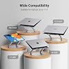 UGREEN Laptop Stand, Aluminum Adjustable Laptop Riser with Heat-Vent, Ergonomic Portable Foldable Laptop Stand for Desk Compatible with MacBook Pro/Air/Neo, IdeaPad, Surface Laptop, HP (10-17 inches) #4