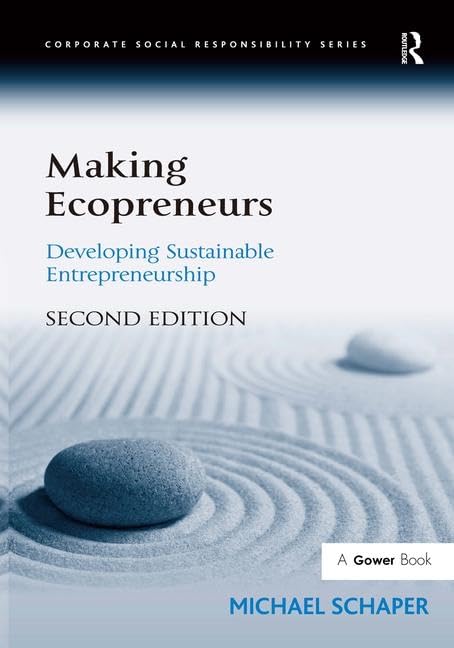 Buy Making Ecopreneurs: Developing Sustainable Entrepreneurship (Corporate Social Responsibility) — BookShops.in