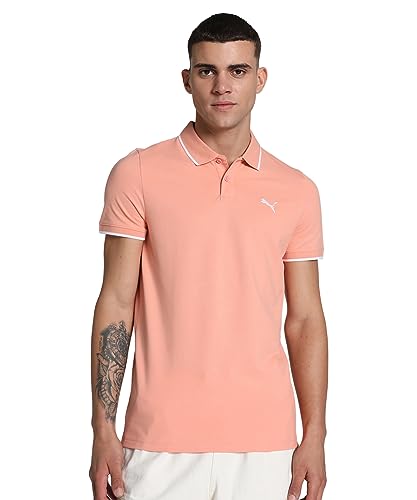 Image of Puma Men's Solid Slim Fit T-Shirt
