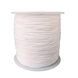 136 Yard 1.0MM Nylon Cord Rattail Trim Thread for Chinese Knotting, Kumihimo Beading,Jewelry Making,