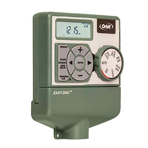 Programmateur d'arrosage Orbit 4 stations avec interface intuitive et robuste