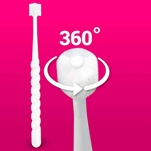 oralieve360⁰ Tooth and Mouth Brush, Soft Bristles, Great for Sensitive Mouths, Gentle, Effective and Easy Dental Care