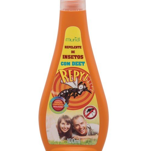 Repelente de Insetos Repyl Spray, 100 Ml, Muriel
