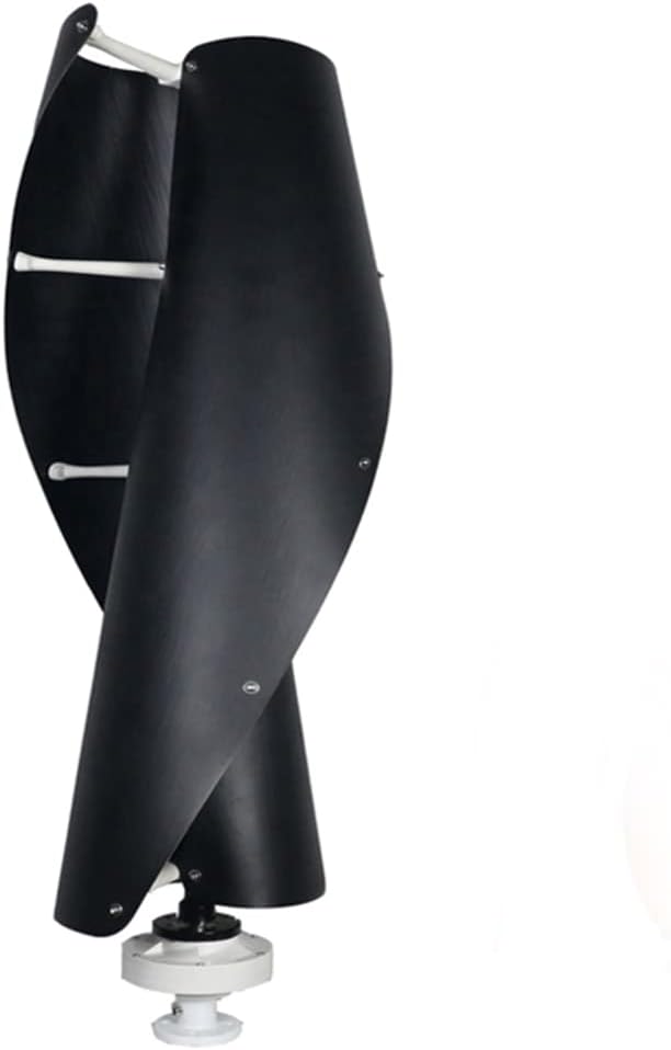 QINGDONGDZA Sin Ruido Generador De Turbina De Viento Vertical, 12000W 12V 24V 48V 3 Fase CA Vertical Dynamo Generador Bajo Velocidad De Viento Start Alojamiento De Viento con Controlador