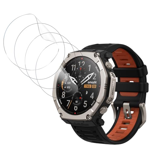 �y4������zFor ???Amazfit T-Rex Ultra 2 51mm �t�B���� �ȖʑΉ� ������ �ی�t�B���� TPU�f�� �S�ʕی� ����0.3mm ���˒ጸ �w��ጸ ������ �C�A�h�~ ��U�h�~ �����ߗ� 24���ԓ��C�A�������� ???Amaz