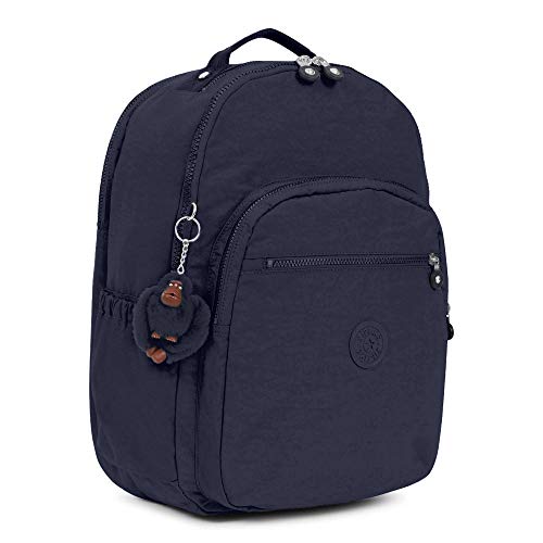 Kipling Seoul Go Extra Large Laptop Backpack True Blue Tonal2
