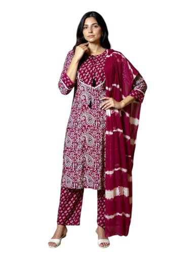 Kurta femme coupe droite pour affiner la silhouette en rayonne