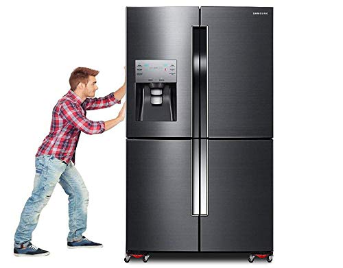 BOSQUEEN Furniture Mover Lifter Kit with 4 Sliders,3 Wheel Furniture Dolly, 6-Inch Steel Tri-Dolly with Caster, Easy Moving System Roller Riser for Bulky Heavy Loads, 9 Pack 440-lb Load Capacity.