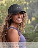 FURTALK Baseball Caps Mens Mountain Embroidery Dad Hat Unstructured Soft Vintage Washed Cotton Outdoor Baseball Cap, Grey, L - Image 6