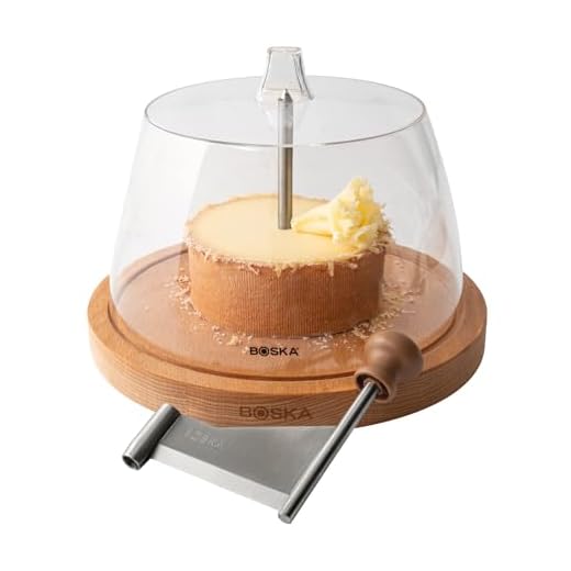 BOSKA 850511 Fraiseur à Fromage avec Cloche