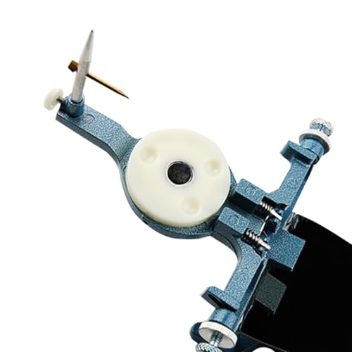 Image of Dental Magnetic Articulator Blue Adjustable Denture Articulator Dental Lab Instruments Large Size Type C Articulator for Clinic, Dentists and Student (Blue)