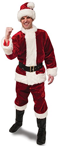 Rubie's Costume Co Crimson Regency Plush Santa Suit