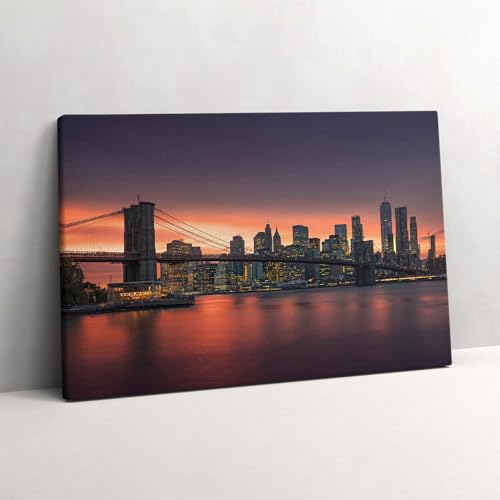 Murale d'art 60x40cm New York impression haute définition