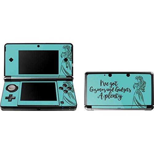 Skinit Decal Gaming Skin Compatible with 3DS (2011) - Officially Licensed Disney Ariel Gizmos and Gadgets Design
