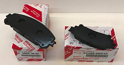 LEXUS OEM FACTORY FRONT AND REAR BRAKE PAD SET 2010-2015 RX350 RX450H