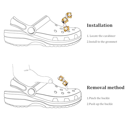 Cartoon Katze Schuh Charms Für Crocs Jibbitz 18 Stück Katze Shoe Charm Schuhanhänger Schuhe Charm Diy Schuhanstecker Schuhanhänger für Mädchen Und Männer, Kinderpartys Geschenk