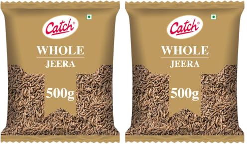 Image of Catch Cumin Whole | Jeera Whole, 500g (Pack of 2)