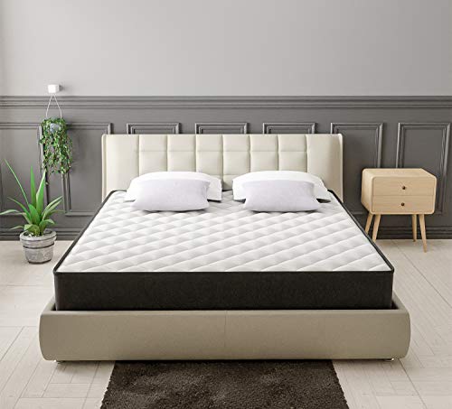 Image of Comforto Hybrid Mattress | Pocket Spring with Memory Foam (72 x 30 x 7 Inches, White)