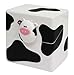 Joie Moo Moo Sliced Cheese Storage Container, Flip Top Fridge Organizer Box, Compact Holder Keeps Slices Fresh and Easy to Find, Cute Cow Kitchen Gadget, BPA-Free