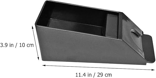 Miniatura 6 de BESPORTBLE Barajador de cartas, distribuidor de tarjetas de acrílico 6 cubiertos, zapatos y bandeja de desechos, juego automático de barajador de