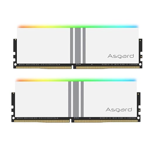 Kit Memória Ram 16GB (2x8GB) DDR4 ASGARD VALKYRIE V5 RGB PC Gamer Desktop 3200Mhz / 3600Mhz (8GBx2 3200MHz)