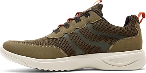 Rockport Men's Metro Path Ghillie Walking Shoe, Forest Green MESH, 9 | Image 1