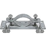 Fence Brackets SupConn（24 Pcs）,Use with 2-3/8-inch Steel Terminal Posts and 2 by 4-inch Wood Rails , Steel to Wood Fence Bracket, Fence Brackets for Metal Fence Posts - Fence Post Repair