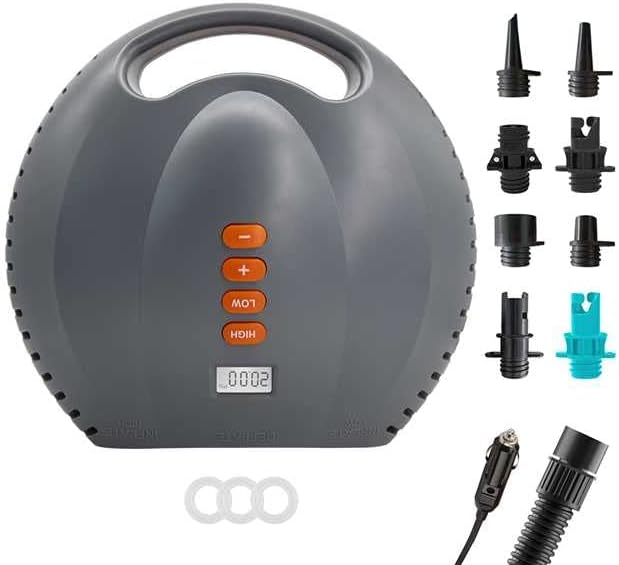 Tuomico 20PSI High Pressure SUP Electric Pump, Paddleboard Pump Electric Portable