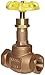 Apollo 120T Series Bronze Globe Valve, Class 125, Inline, Threaded Bonnet, PTFE Seat, 1/2" NPT Female