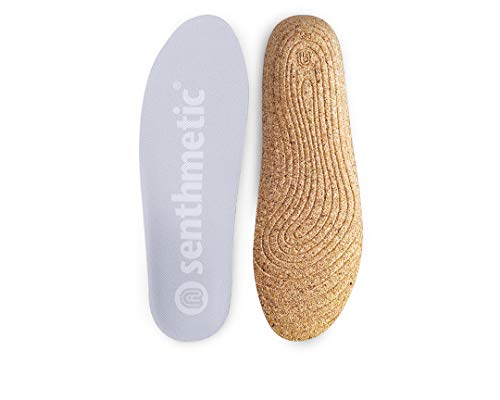 Webrosistol Plantillas Fascitis Plantar Unisex Transpirable Antiolor Plantilla de Corcho Ortopedicos para Mujer y Hombre