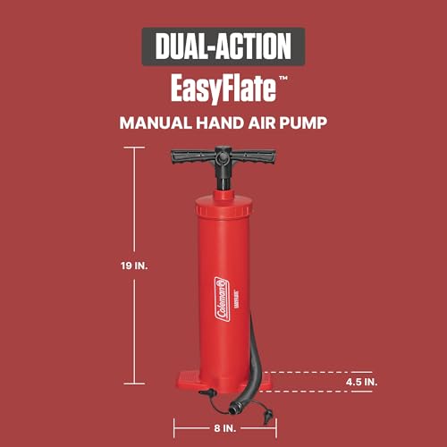 Coleman EasyFlate Dual-Action Manual Air Pump, Hand Pump - image 3