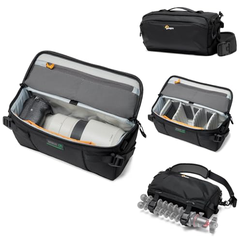 Lowepro ProTactic Lite SLX 120 AW III, Fotocamera Professionale, Copertura Antipioggia, Zaino a...