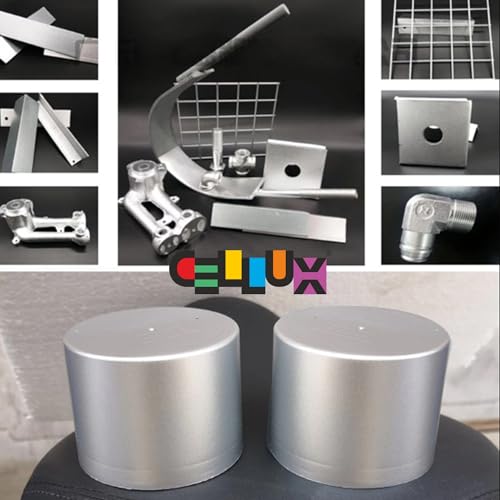 Image of Cellux 2X Ultra Cover Zinc Spray Paint | DIY, Quick Drying with Premium Gloss Finish for Metal, Wood, Wall & Other Surfaces - 400 ML - Pack of 2 with 2 Masking Tape Rolls