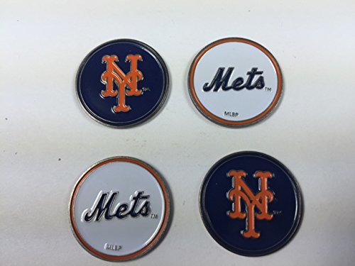 New York Mets MLB Golf Ball Markers 4-Pack
