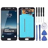 oled 65c8 review cristal digitalizador CHEJHUA Vuelva a Colocar la Pantalla LCD y digitalizador Asamblea Completa (OLED de Materiales) for Galaxy C8, C710F / DS, C7100 (Negro) DIY (Color : Color1)