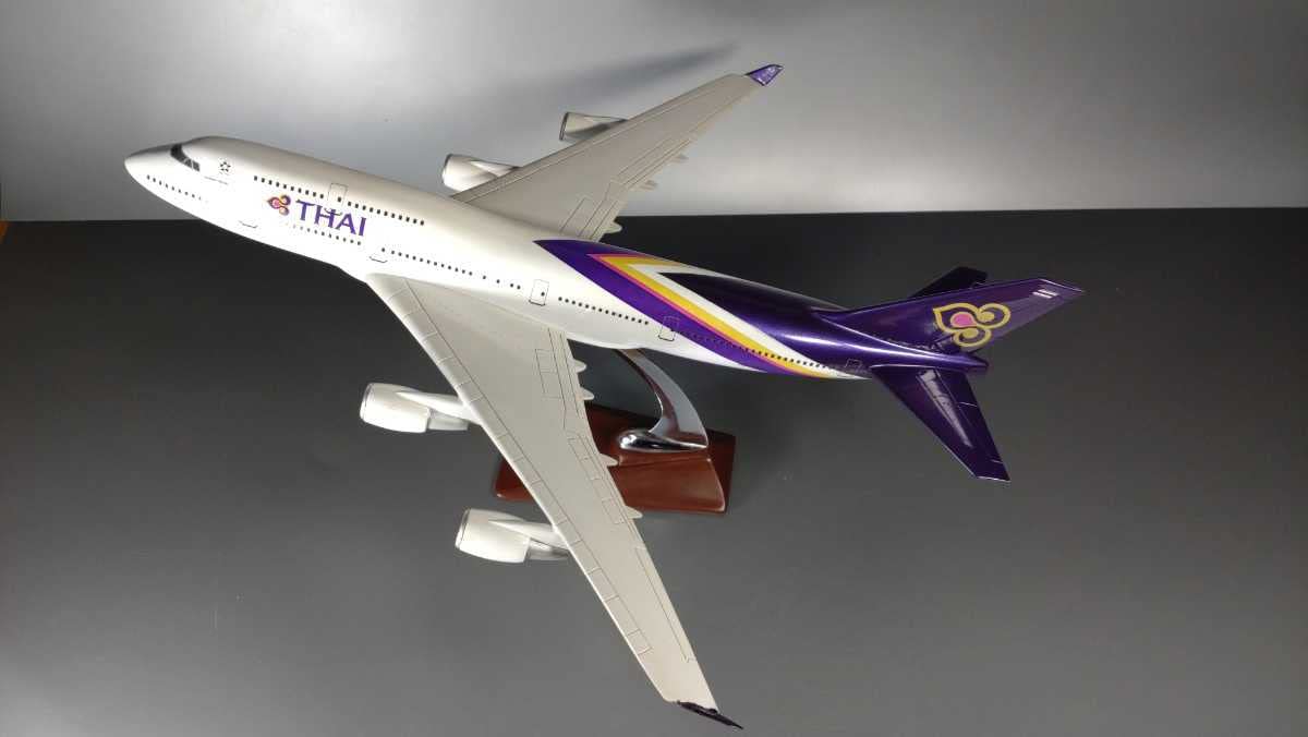 Amazon | 1/150 タイ国際航空 B747-400 HS-TGJ 全長45センチ