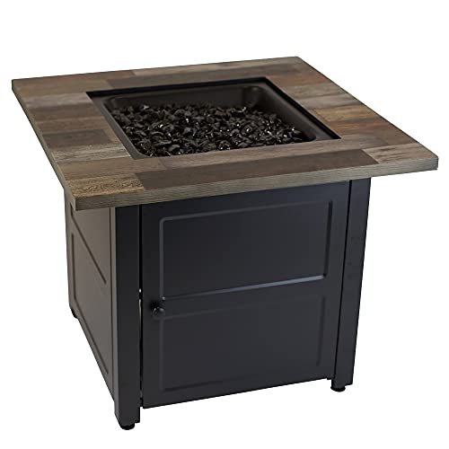 Endless Summer, The Cayden, 30" Square Propane Gas Fire Table #TOP1
