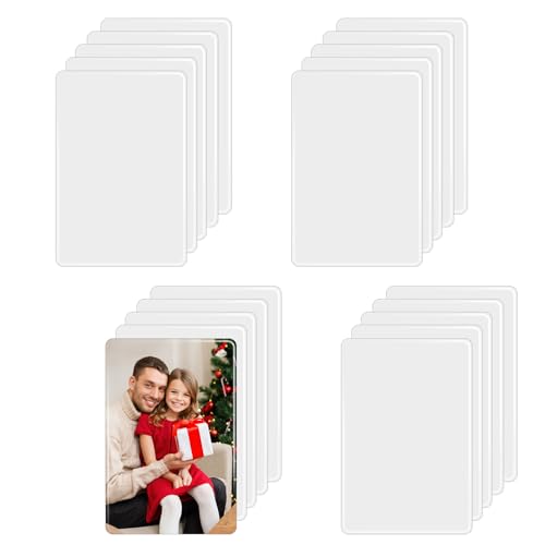 Sublimation Metal Blanks 4X6 Inch 20 Pack Aluminium Photo Sheets Double-sided Printing 20 4x6 Inch