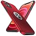 Produktbild Anqrp Hiddenian Serier Hülle für iPhone 12, [Eingebetteter Ständer] [Militärischer Vollschutz] Mehrschichtig Minimalistischer Hochwertiges Schutzhülle für iPhone 12 (6,1 Zoll), Rot