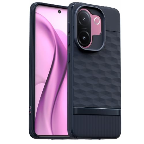 Image of Shockproof Case for Vivo V60e 5G | Full Camera Protection | TPU Flexible Back Cover for Vivo V60e 5G (Steel Blue)
