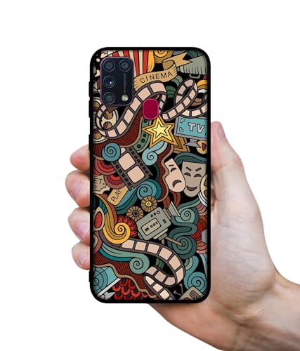Image of Movies Design Premium 2D Printed Metal Back Case Cover for Samsung Galaxy M31 Prime / M31 / F41