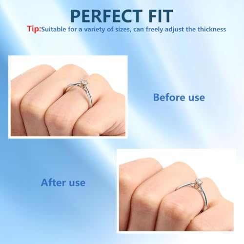 ring sizers for loose rings ring adjuster ring guards for women loose rings invisible glue ring spacer fit any rings