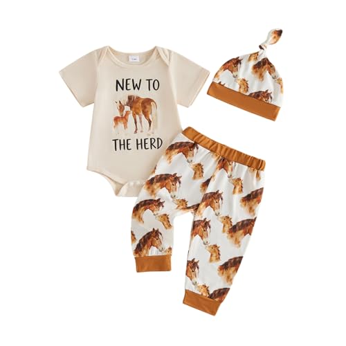 Image of Amnnchya Newborn Baby Boy Clothes Fishing Short Sleeve Romper Shirt Tops Pants Summer Spring Outfits Cute Hat Set