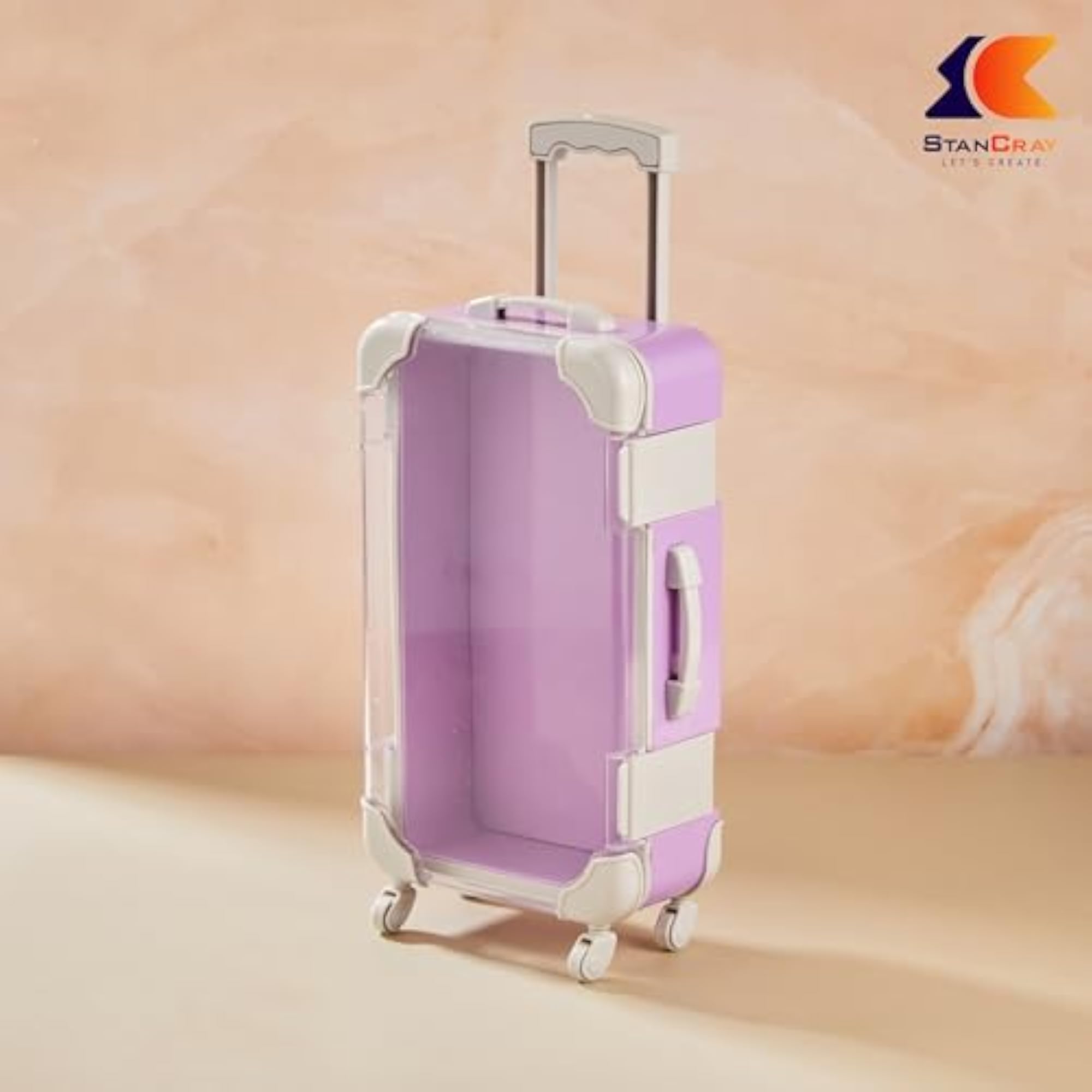 Mini Luggage Case, Double Sided Mini Trolley Suitcase